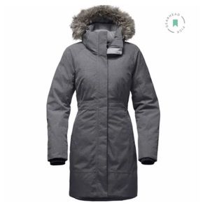 The North Face Women’s Arctic Parka II Jacket Gray Large
